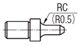 Locating Pin - Shouldered, Tapered, Press Fit: Related Image