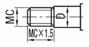 Locating Pin - Tip Shape Selectable, Threaded: Related Image