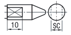 Locating Pin - Tip Shape Selectable, Tip Length Configurable, Threaded: Related Image
