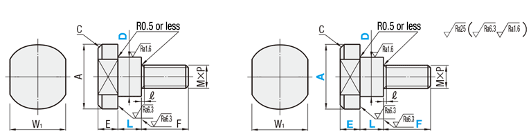 Fulcrum Screw - Wrench Flats: Related Image