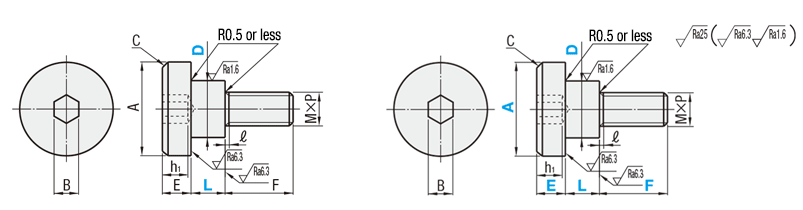 Fulcrum Screw - Hex Socket: Related Image