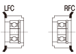 Flanged Idlers With Teeth - Both Sides Bearing P□M: Related Image