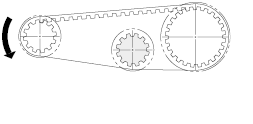 Flanged Idlers With Teeth - Both Sides Bearing P□M: Related Image